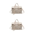 thumbnail image 2 of Transemion Canvas Functional And Practical Crossbody Bag Versatile For Everyday Classic And Timeless Handbags Beige 2Set, 2 of 6