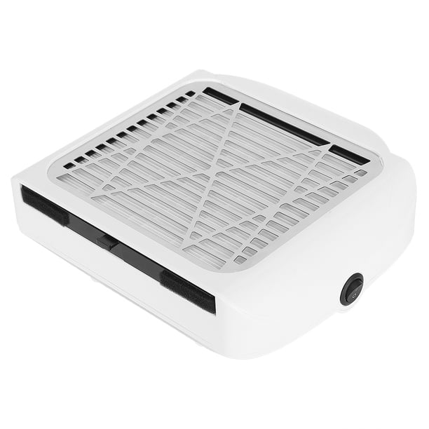 Colector de Polvo de Unas de 80 W Conferte Succión, Aspirador Extractor de Unas, Filtro Fino, Tira de Enfriamiento Súper Grande para reparación
