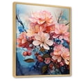 thumbnail image 2 of Designart "Dreamlike Floral Surrealism" Rhododendron Floater Framed Canvas Art Print, 2 of 5