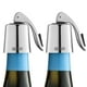 thumbnail image 1 of Tapones para botellas de vino WOTOR de acero inoxidable con silicona, paquete de 2, 1 of 6