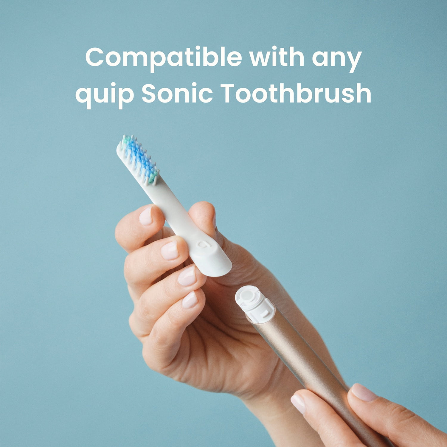 quip Brush Head Refill 2 Pack, Whitening