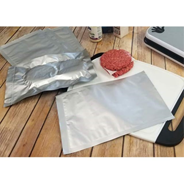 (50) 8"x12" gen 2.0 textured/embossed mylar aluminum foil vacuum sealer