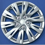 Auto Drive15-inch Wheel Cover, Silver Alloy Finish, KT1037-15SL