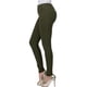 thumbnail image 1 of Ploknplq Sweatpant Jeans,Drawstring Jeans Women,Highwaisted Jeans Womens Stretchy,Feet Small Jeans Straight-barrel High-waisted Pants,Cute Jeans,High Waisted Ripped Jeans for Women Green XL, 1 of 3
