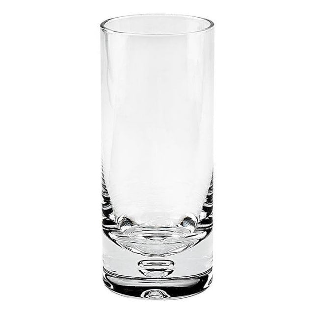 Mouth Blown Crystal Lead Free Hiball Glass -13 oz - 4 pc Set