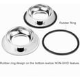 thumbnail image 7 of Minzimin Set of 3 Pet Bowl Stainless Steel Non-Skid Rubber Base Dog Bowl Cat Bowl, 7 of 7