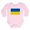 Petal Pink, variant on CafePress - Flag Of Ukraine Body Suit - Long Sleeve Cotton Baby Bodysuit