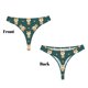 thumbnail image 3 of Balery Cute Shiba Tangas de Algodón para Mujer con Estampado – Ropa Interior Sexy, Transpirable, G-string-X-Small, 3 of 6
