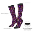 thumbnail image 6 of Salouo Mardi Gra2 Print Women's Men's Ankle Socks 1-pack Casual Athletic Socks for Unisex Adult Moisture-Wicking Socks for Daily Wear/Running/Sport, 6 of 8