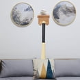 thumbnail image 4 of Luxshiny 2Pcs Wooden Baseball Bat Holder Modern Design for Sports Room, 4 of 8