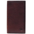 thumbnail image 2 of Ariat Mens Basic Perfed Edge Rodeo Wallet&#44; Dark Copper, 2 of 2