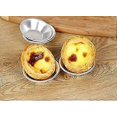 thumbnail image 5 of Thicker Cake Cup Egg Tart Pudding Mould DIY Tools 20 Pieces, 5 of 5