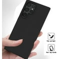 thumbnail image 5 of Galaxy S22 Ultra 5G Case, Samsung S22 Ultra 6.8" Case Liquid Silicone Case Dual Layer Hard PC Soft Silicone Gel Rubber Bumper Slim Fit Protective Phone Case for Galaxy S22 Ultra, Black, 5 of 6