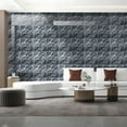 thumbnail image 5 of FOMIYES 20Pcs Gray Marble Peel and Stick Wallpaper Self Adhesive Waterproof Wallpaper 1.93 sq ft., 5 of 7