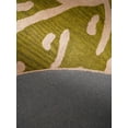 thumbnail image 6 of Rugsotic Carpets Hand Tufted Wool Eco-Friendly Area Rugs - 8'x8', Round, Beige Green, Modern Contemporary Design, High Pile Handmade Anti Skid Rugs for Living Room, Bed Room (K00716), 6 of 7