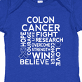thumbnail image 4 of Inktastic Colon Cancer Awareness Ribbon Boys or Girls Baby Bodysuit, 4 of 5