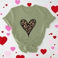 thumbnail image 1 of LSLJS Women's T-shirt Imprimé Arbre de Noël à Manches Courtes Col Rond Décontracté, 1 of 5
