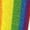 1 Black, variant on Rainbow Stripe Print Knee High Socks for Women Long Leg Warmers Socks