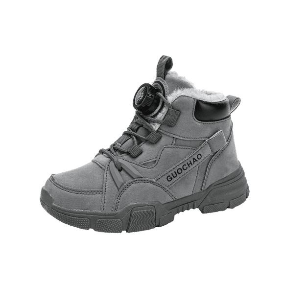 RWJDXD Chaussures Décontractées d'Hiver Chaudes pour Enfants Bottes de Neige pour Enfants Chaussures Chaudes en Velours et Épaissies Bottes Filles Garçons Chaussures Résistantes à l'Usure Antidérapantes