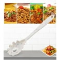 thumbnail image 6 of Silicone Pasta Fork (11.5"), High Heat Resistant to 480°F, Hygienic One Piece Design, Spaghetti Strainer & Server Spoon Pasta Forks, 6 of 7