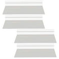 thumbnail image 2 of Voiceine 4pcs Wall Retail Display Shelves Slatwall Shoe Shelf for Home Shoe Stores, 2 of 11