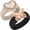 Black and Nude Rose Gold, variant on Rinfit Silicone Rings - Heart & Butterfly Collection - 2 Rings Set | Patent Pending Design