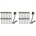 thumbnail image 1 of 30 Cepillos para Palos de Golf y Limpiador de Ranuras para Palos, Limpiador de Ranuras de Limpieza de Doble Cara con Clips, Color Negro, 1 of 5