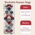 thumbnail image 6 of Hallway Runner Rug 2'x6' Washable Area Rugs Non Slip Laundry Rug Runner Floor Carpet Runners for Hallways Entryway Laundry Room Kitchen, 6 of 11