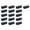 Black, variant on Yammee 20/16Pieces Wire Management Clips Easy Installation For Various Surfaces