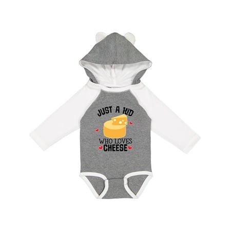 

Inktastic Cheese Lover Kids Outfit Gift Baby Boy or Baby Girl Long Sleeve Bodysuit