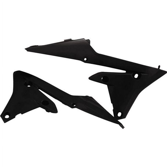 Acerbis 2374150001 Radiator Shrouds - Lower - Black