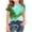 Army Green, variant on BFHHYA Kids Tie Dye Shirts Casual Crew Neck Short Sleeve T-Shirts Fashion Summer Tops for Boys & Girls 3-14 Years