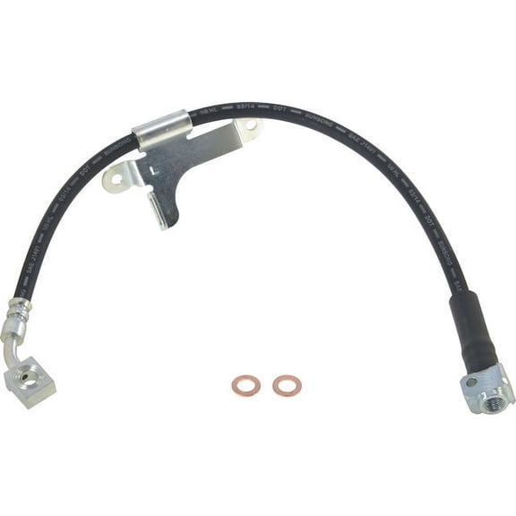 Front Left Brake Hose - Compatible with 2006 - 2009 Chevy Trailblazer 2007 2008