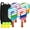 Cai P, variant on Pickleball Paddles Set of 4 Graphite Pickleball Rackets Honeycomb Core Pickleball Set Includes 4 Pickleball Paddles+Pickleball Balls+1 Bag
