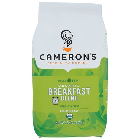 Cameron'S Specialty Coffee Organic Breakfast Blend 32 Ounce Pack Of 4
