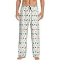 thumbnail image 2 of Goofa Happy Graduation Printed Soft Pajama Pants for Men, Wide Leg Comfy Casual Lounge Yoga Pants-, 2 of 9