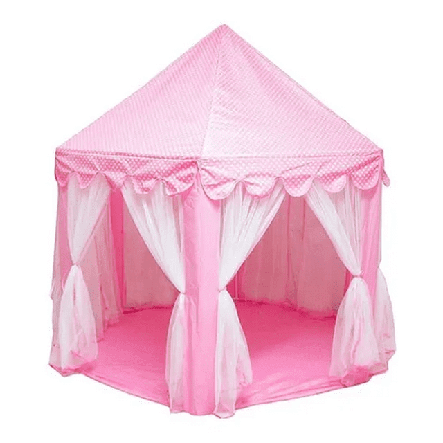 Castillo Princesa Casita De Hadas Tienda Rosa Malubero Malu2085 140x135cm