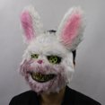 thumbnail image 3 of Scary   Plush and Plastic Cosplay  Head Costume  Party, 3 of 7