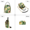 thumbnail image 3 of joogoo Women Exotic Avocado Chain Crossbody Bags Shoulder Handbag Phone Purse, 3 of 5