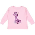 thumbnail image 3 of Inktastic Girl Giraffe Boys or Girls Long Sleeve Toddler T-Shirt, 3 of 5