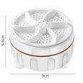 thumbnail image 4 of Mini lavadoras rueda burbuja portátil turbina lavadora para calcetines ropa interior, 4 of 4