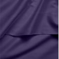 thumbnail image 3 of Real 400 Thread Count, 100% Egyptian Cotton, 10" Deep Pocket Sheet Set [60" X 75"] RV Short Queen Size, Plum Color Bedsheet Sets, RV Camper Motor home bunk Cot bed boat sheet set, 3 of 7