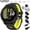 Music Black / Amp Yellow, variant on Forerunner 170 Music Whitestone/Cloud Blue 010-03920-11 Bundle with Deco Essentials Charging Dock, Silicone Dust Cover for Garmin Watch 3 Pack and USB Type C Charging and Sync Cable