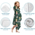 thumbnail image 7 of Princess Castle Star Pattern Hooded Bath Towel，60"x35" for Ages 3 To 12 Kids, Quick Dry Lightweight Soft Microfiber Hood Beach Towel Cover Up for Kids, 7 of 7