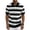 Black, variant on Golf Shirts for Men Striped Color Block Moisture Wicking Collared Shirt Summer Short Sleeve Button Up Knit Tops Black S