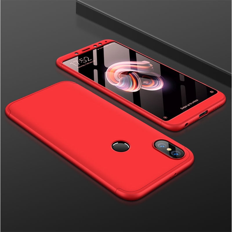 redmi note 5 pro back cover red colour
