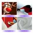 thumbnail image 4 of Taicans Adorable Santa Claus Christmas Door Cover - 3D Wall Mural - Waterproof & Reusable - Holiday Decor for Front Door,Porch,Home - Create Festive Atmosphere - Easy to Install, 4 of 9