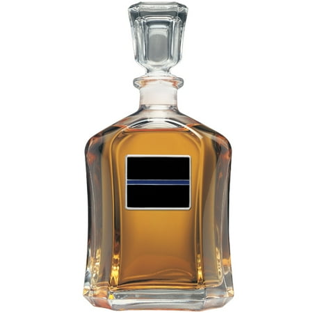 Capitol Decanter - Thin Blue Line Capitol Decanter