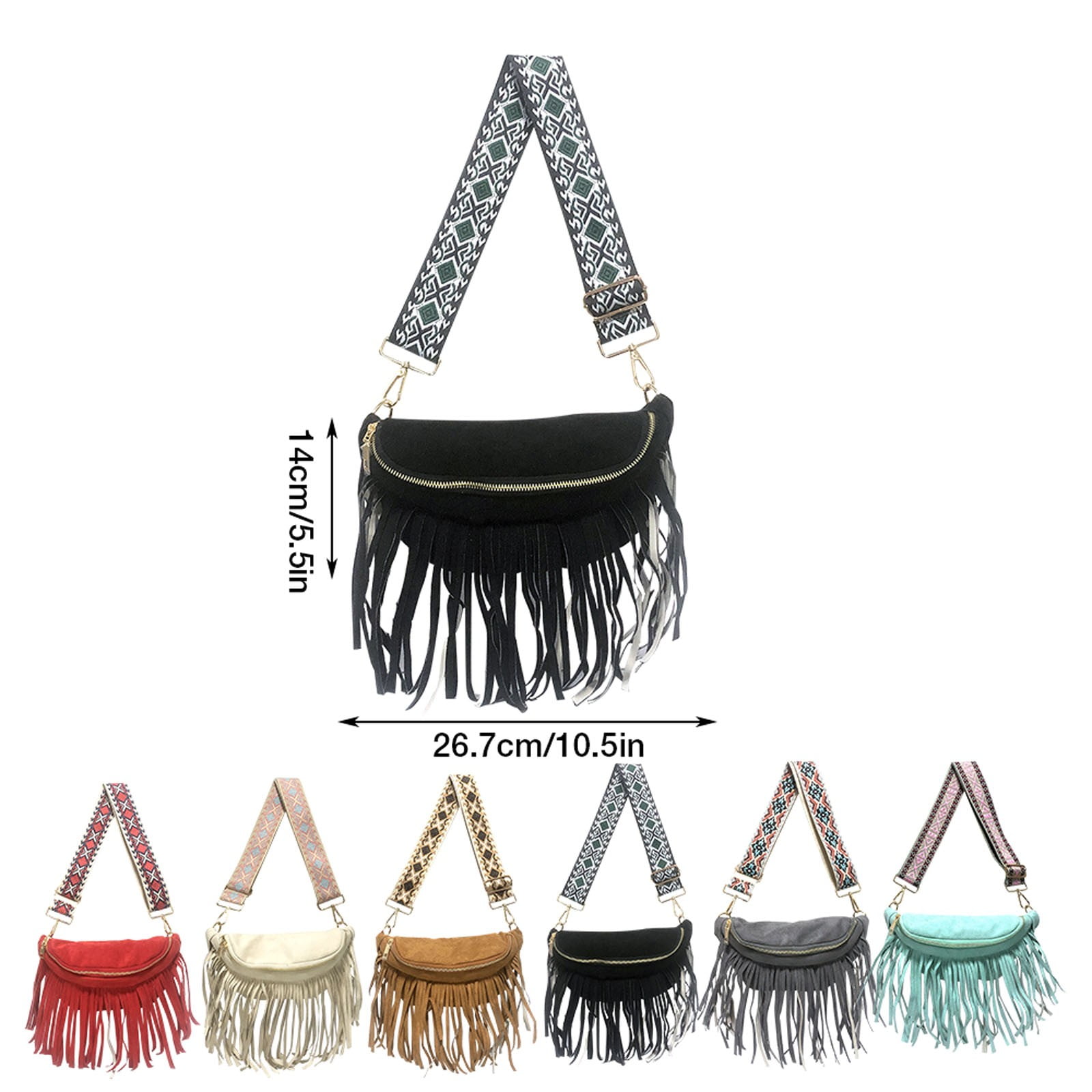 Fringe messenger clearance bag