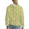 thumbnail image 7 of Honeii Cartoon Fox 2 Pattern Womens Oversized Hoodies Long Sleeve Sweatshirts Pullover Fall Outfits with Pocket-XX-Large, 7 of 7